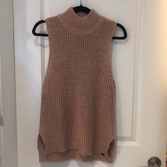 Obey Sleeveless Mock Neck Sweater - Picture 7 of 7